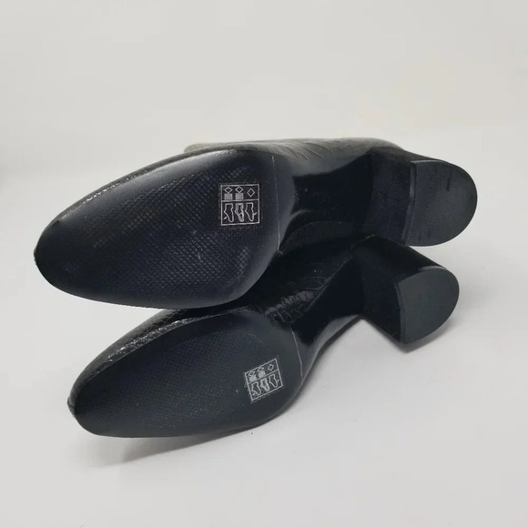 Charles & Keith Snake Print See-Through Boots 37 - Picture 10 of 13